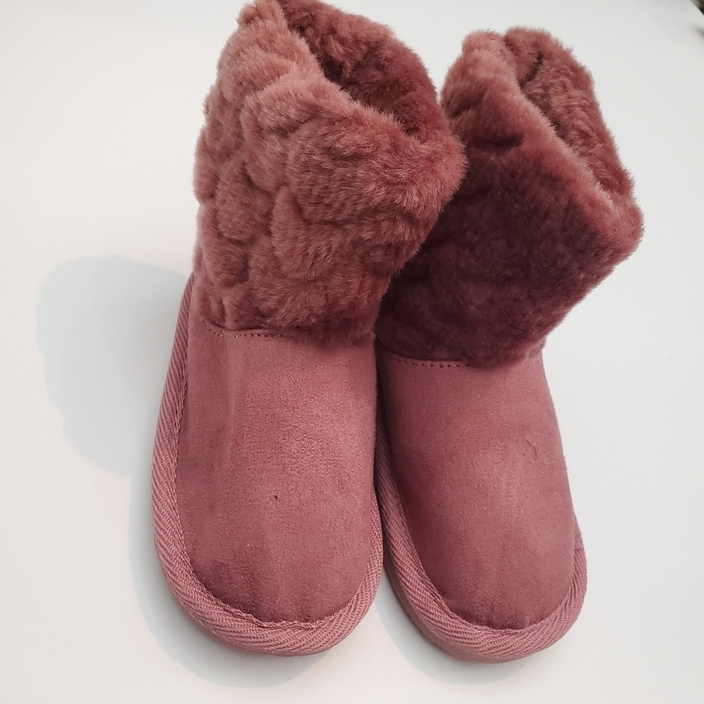 Disney | Fur Slip On Princess Boots